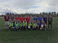 8 мая на футбольном поле состоялся турнир по мини - футболу в зачет Спартакиады КФК, в котором приняли участие 6 команд. 