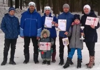 24 марта в п. Ува прошли соревнования спортивных семей "На старт всей семьей" по лыжным гонкам